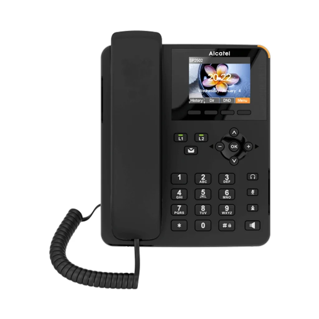 Alcatel SP-2502 IP phone front view